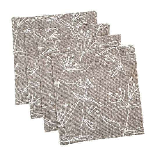 Natural White Wisp cocktail/Dessert Napkins