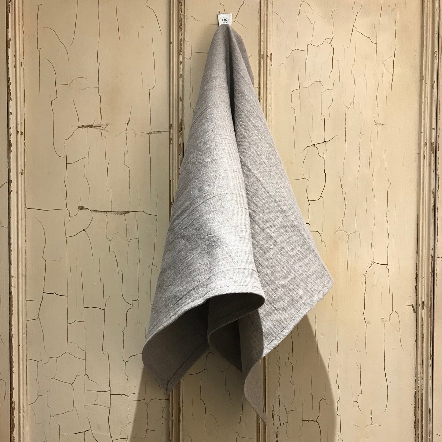 Undyed heavy Linen Tea Towel 18x28