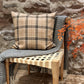 Sterling Camel Plaid 20x20 Cushion Cover