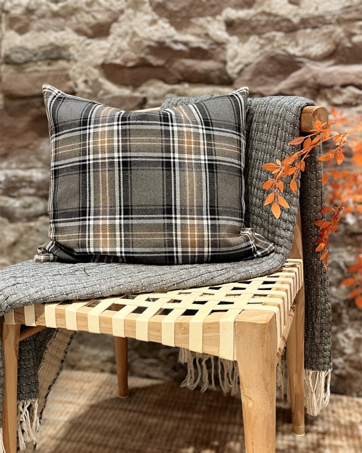 Highland Plaid 20x20 Cushion Cover