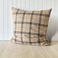 Sterling Camel Plaid 20x20 Cushion Cover