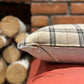 Sterling Camel Plaid 20x20 Cushion Cover