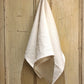 Extra Large Almond Linen Tea Towel 22x35