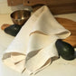 Extra Large Almond Linen Tea Towel 22x35
