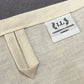 Extra Large Almond Linen Tea Towel 22x35
