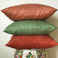 Terracotta Linen 16x24 Cushion Cover