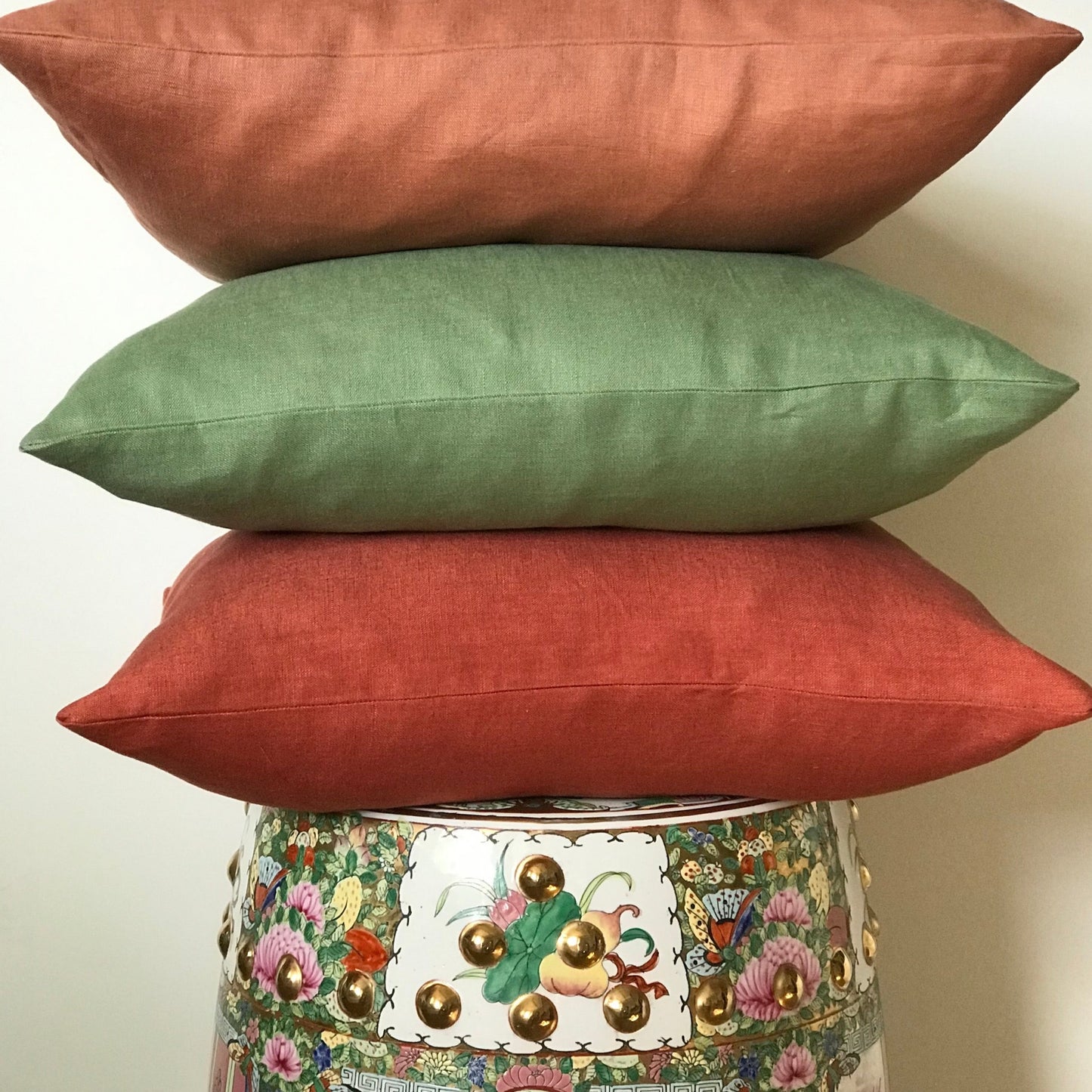 Lush Lawn Linen 20x20 Cushion Cover
